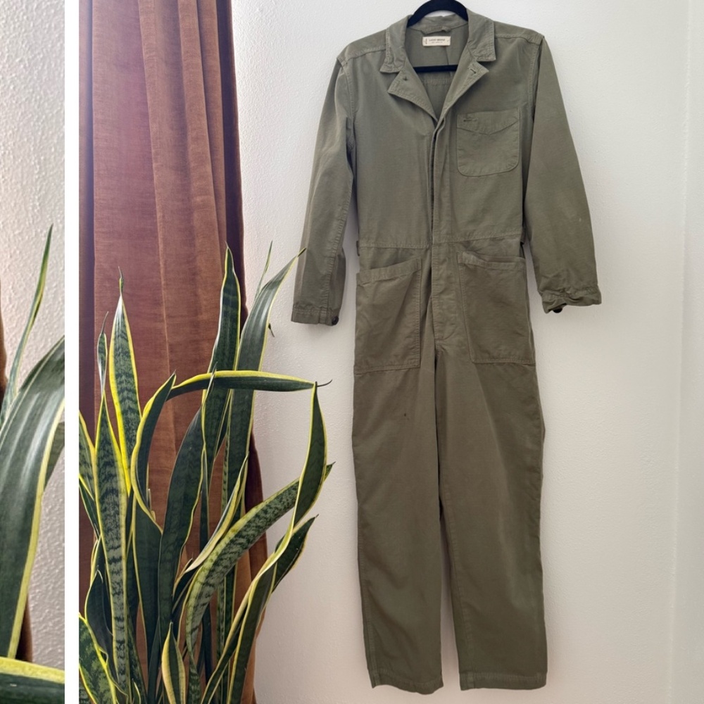 Lucky Brand Green Jumpsuit Size Small